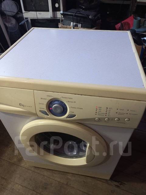 Стиральная машинка автомат LG 6 кг, LG, 6,5 кг, б/у, в наличии. Цена: 8 ...