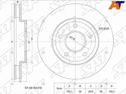 ���� ��������� ST-4615A115, �������� ST4615A115 ����