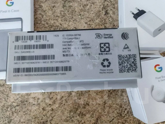 Google Pixel 6. �/�, 8 ��, ������, 3G, 4G LTE, 5G, ����������, NFC ����