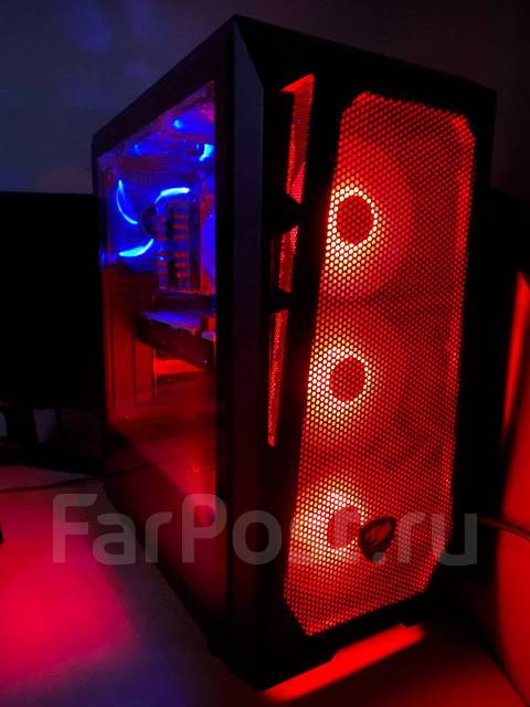 ПК: 8 ядер, RX580(8GB), ОЗУ-32GB, WiFi, 1Tб HDD + SSD 256Гб + SSD 128 ...
