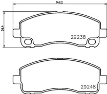 ������� ��������� ������ Nisshinbo NP-3022 (PF-3515) NP3022 ����