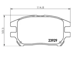 ������� ��������� �������� Nisshinbo NP-1076 (PF-1481) NP1076 ����