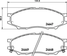 ������� ��������� �������� Nisshinbo NP-2043 (PF-2420) NP2043 ����