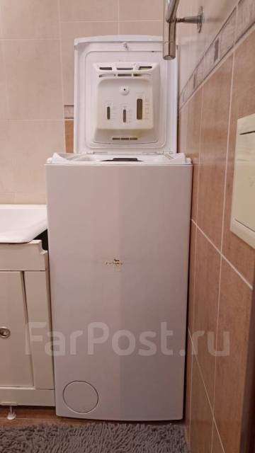 Стиральная машина indesit, вертикальная загрузка, 5,0 кг, б/у, в ...
