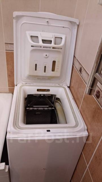 Стиральная машина indesit, вертикальная загрузка, 5,0 кг, б/у, в ...