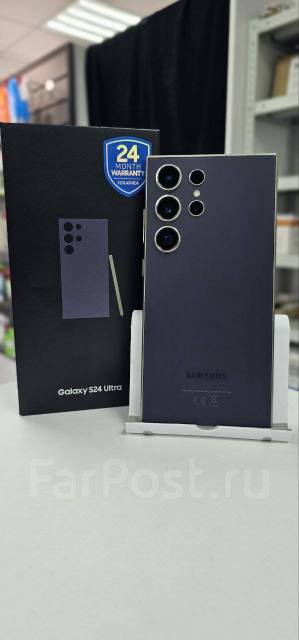 Смартфон Samsung Galaxy S24 Ultra 12/256GB Violet, 6.80", моноблок ...