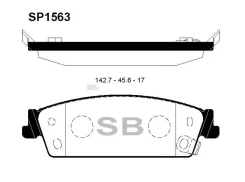������� ��������� ������ Sangsin Brake SP1563 Sangsin Brake SP1563 SP1563 ����