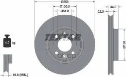���� ��������� �������� � ��������� PRO Renault Textar 92255203 Renault Textar ���. 92255203 92255203 ����