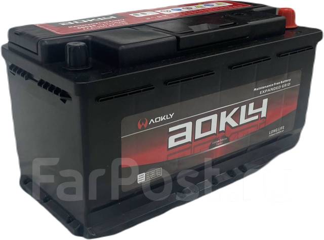 Аккумулятор Aokly 60038, кальциевый, обратная (левое), 100 А.ч. 900 А ...