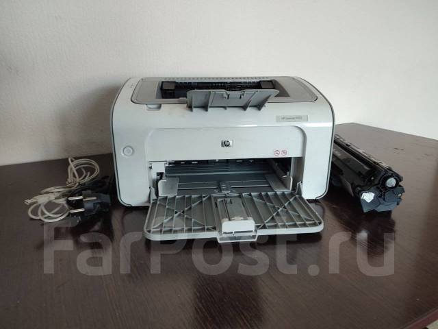 Принтер лазерный HP LaserJet p1102, б/у, в наличии. Цена: 10 000₽ во ...