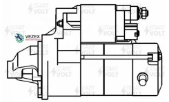 ������� Toyota VITZ (99-) 1.0I/1.3I 1��� Startvolt LST1917 LST1917 ����