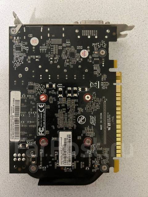 Видеокарта palit Geforce GTX 1050ti 4gb 128bit, б/у, в наличии. Цена: 5 ...