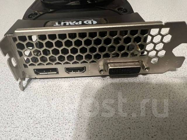 Видеокарта palit Geforce GTX 1050ti 4gb 128bit, б/у, в наличии. Цена: 5 ...