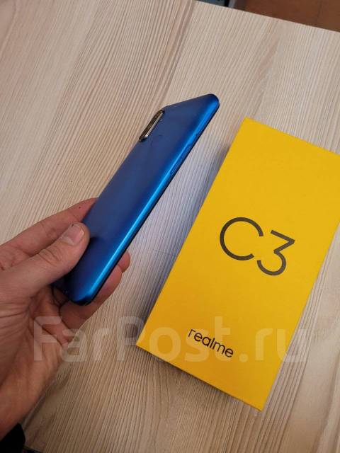 Realme C3 64Gb Отличное состояние, полный комплект, 64 гб, 6.52", 3G ...