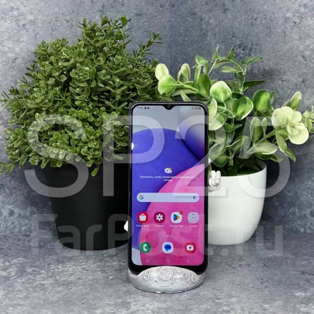 Samsung Galaxy A03S 4/64gb, 64 гб, 6.50", моноблок, синий, 3G, 4G LTE ...