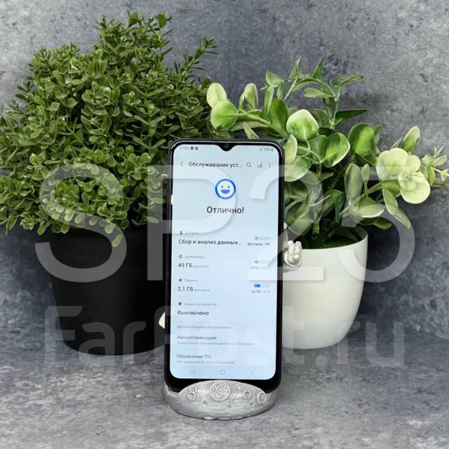 Samsung Galaxy A03S 4/64gb, 64 гб, 6.50", моноблок, синий, 3G, 4G LTE ...