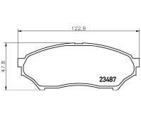 ������� ��������� �������� Nisshinbo NP-3015 (PF-3417) NP3015 ����