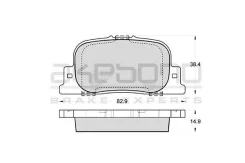 ������� ��������� �������� ������ �������� ��� Toyota Camry/Windom/MARK II (_V20/_V21), Caldina _T24 AN-604K ����� ����� AN604K ����