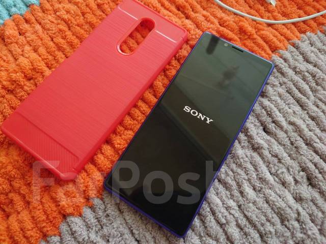 Sony Xperia 1 4к, 6.50", моноблок, синий, 3G, 4G LTE, Защищенный, NFC ...