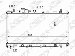 �������� Subaru Legacy/Lancaster EZ30 99-03 SB00010-BH SB000530 ����
