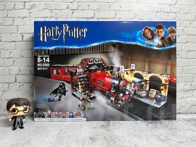 Конструктор King 6060 Гарри Поттер — поезд Хогвартс (аналог LEGO ...
