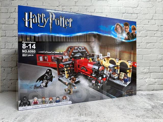Конструктор King 6060 Гарри Поттер — поезд Хогвартс (аналог LEGO ...