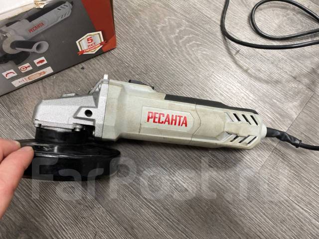 Углошлифовальная машина Интерскол УШМ-125/1100 УШМ Болгарка, б/у, в ...