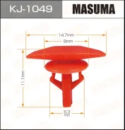 KJ-1049_������! Honda kj1049 Masuma KJ1049 ����