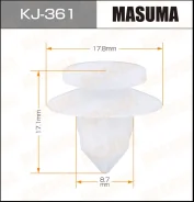 KJ-361_������! Lexus ES kj361 Masuma KJ361 ����