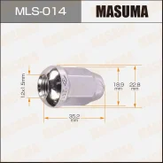 ����� 12x1.5 ��� ���� mls014 Masuma MLS014 ����