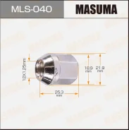 ����� 12x1.25 ������� mls040 Masuma MLS040 ����