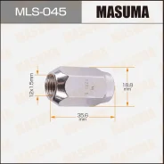 ����� 12x1.5 �������� mls045 Masuma MLS045 ����