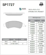 ������� ������ Sangsin Brake SP1727 Sangsin Brake SP1727 SP1727 ����