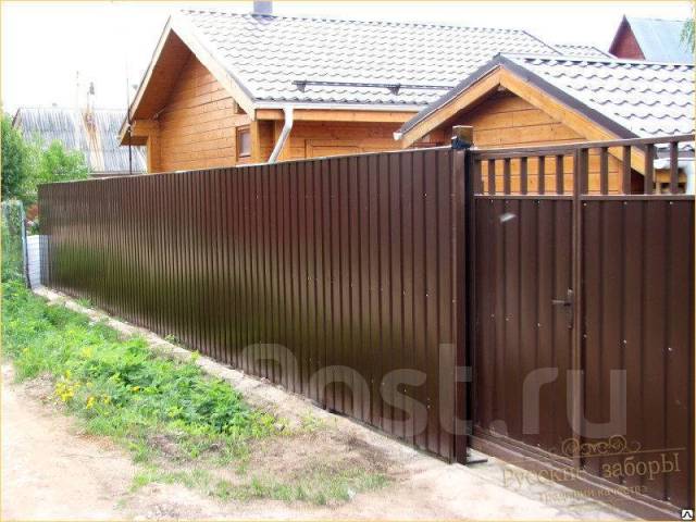 Установка заборов под КЛЮЧ в Артеме