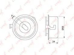 ��������� ��� �, � Peugeot 308 (07-), Citroen c4 (04-) 1.4i,1.6i [kfu,nfu] (F0099548) Luzar [LT20S5] LT20S5 ����