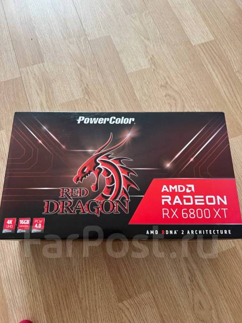 Видеокарта PowerColor AMD Radeon RX 6800 XT Red Dragon, б/у, в наличии ...