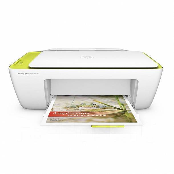 МФУ HP DeskJet 2130 All-in-One (Принтер/Копир/Сканер: А4 4800x1200dpi ...