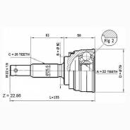     Mitsubishi Libero Febest 0410-001 0410-001 0410001 