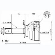     Hyundai Elantra Febest 0410-005 0410-005 0410005 