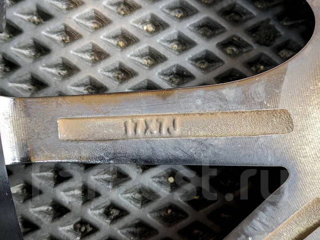 Полированные диски A-Tech Schneider R17 5x100 из Японии б/п по РФ, 17 ...