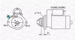 �������! 12V 1,8kW BMW E87/E90/E60/E65/X3/X5 03 Magneti Marelli 063721406010 063721406010 ����