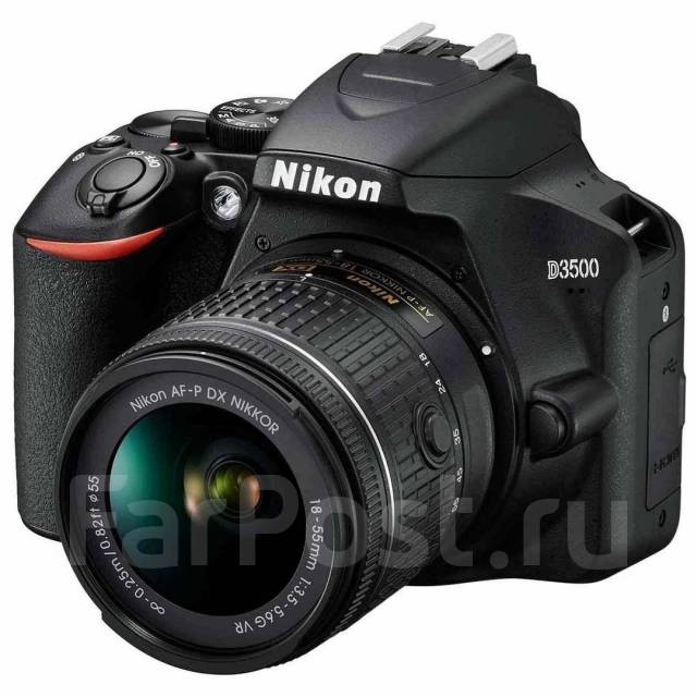 Nikon D3500 Kit 18-55mm VR AF-P + объектив Nikon F-S AF-S DX 18-140mm ...