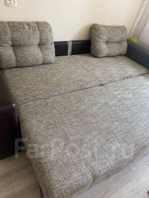 Диван-кровать 2,40, еврокнижка, ткань, 110,0 см, 65,0 см, 240,0 см, б/у ...