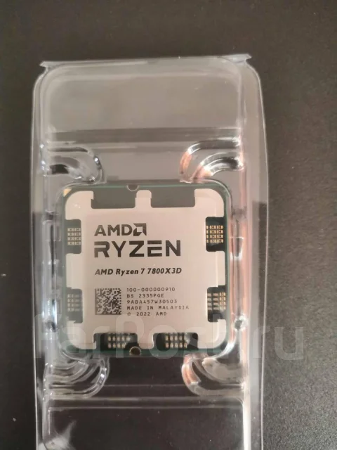 Процессор amd ryzen 7 7800x3d oem, новый, в наличии. Цена: 45 000₽ в ...