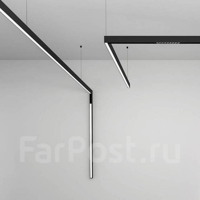 Магнитный шинопровод, накладной/подвесной Модель М2 для 48V (2 метра ...