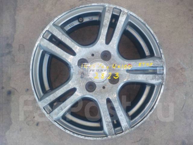 R14 Диск 4x100.00 Литой, 14", 1 шт, 60,1 мм. 4 шт, б/у, в наличии. Цена ...