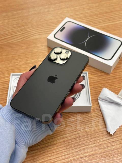 iPhone 14 Pro Max 256 gb Space Gray ! АКБ 92%, 6.70", серый, б/у, в ...