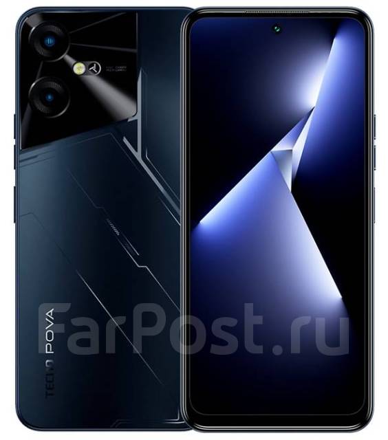 Tecno Pova Neo 3 6.8''HD+ 8/128GB NFC 7000mAh+бонус! Black РСТ, 6.80 ...