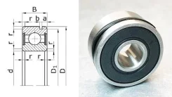 ��������� ���������� FKC B1046DD 10*23*11 � �������� B1046D ����