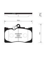 ������� ��������� �������� Toyota GRX133 GRS184/204/191/196 Sangsin SP-2302 (PF1547, NP1072) SP2302 ����